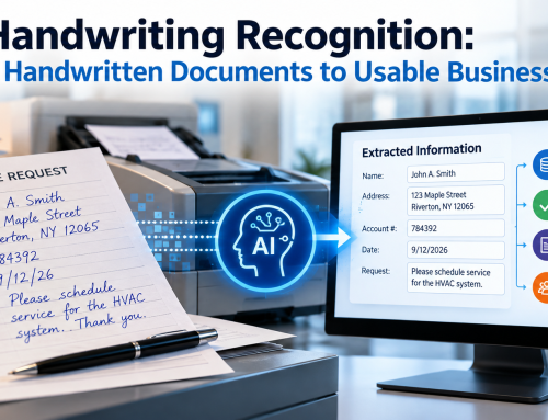 AI Handwriting Recognition: From Handwritten Documents to Usable Business Data